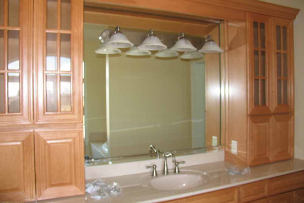 Custom Cut Mirror Glass  Custom Vanity and Beveled Mirrors